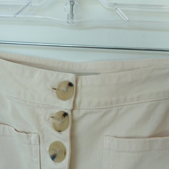 PALOMA WOOL Margherita Cream Ecru Cotton Twill Pants Size EU 34 / XS NWOT - Picture 8 of 14